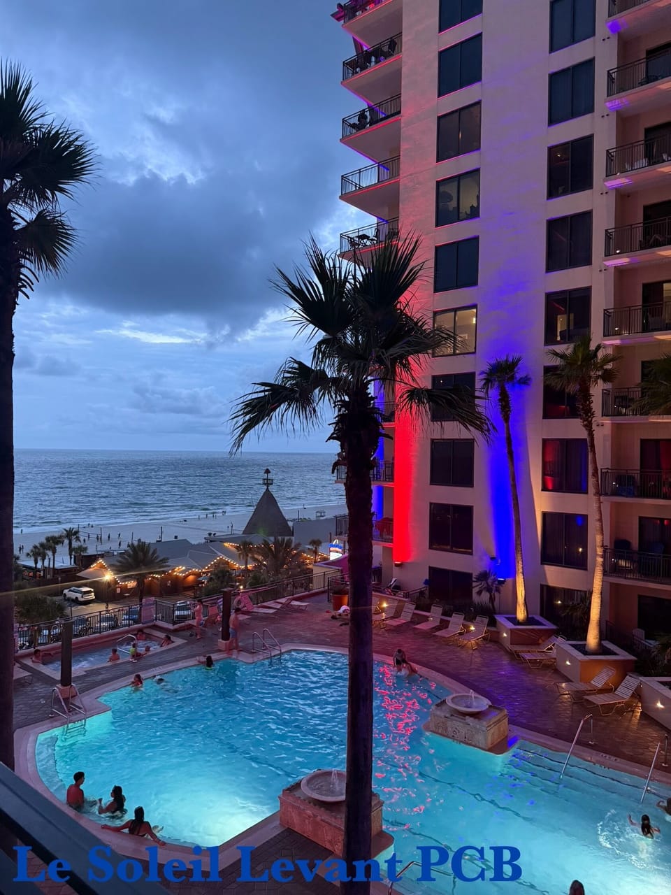 View from the balcony