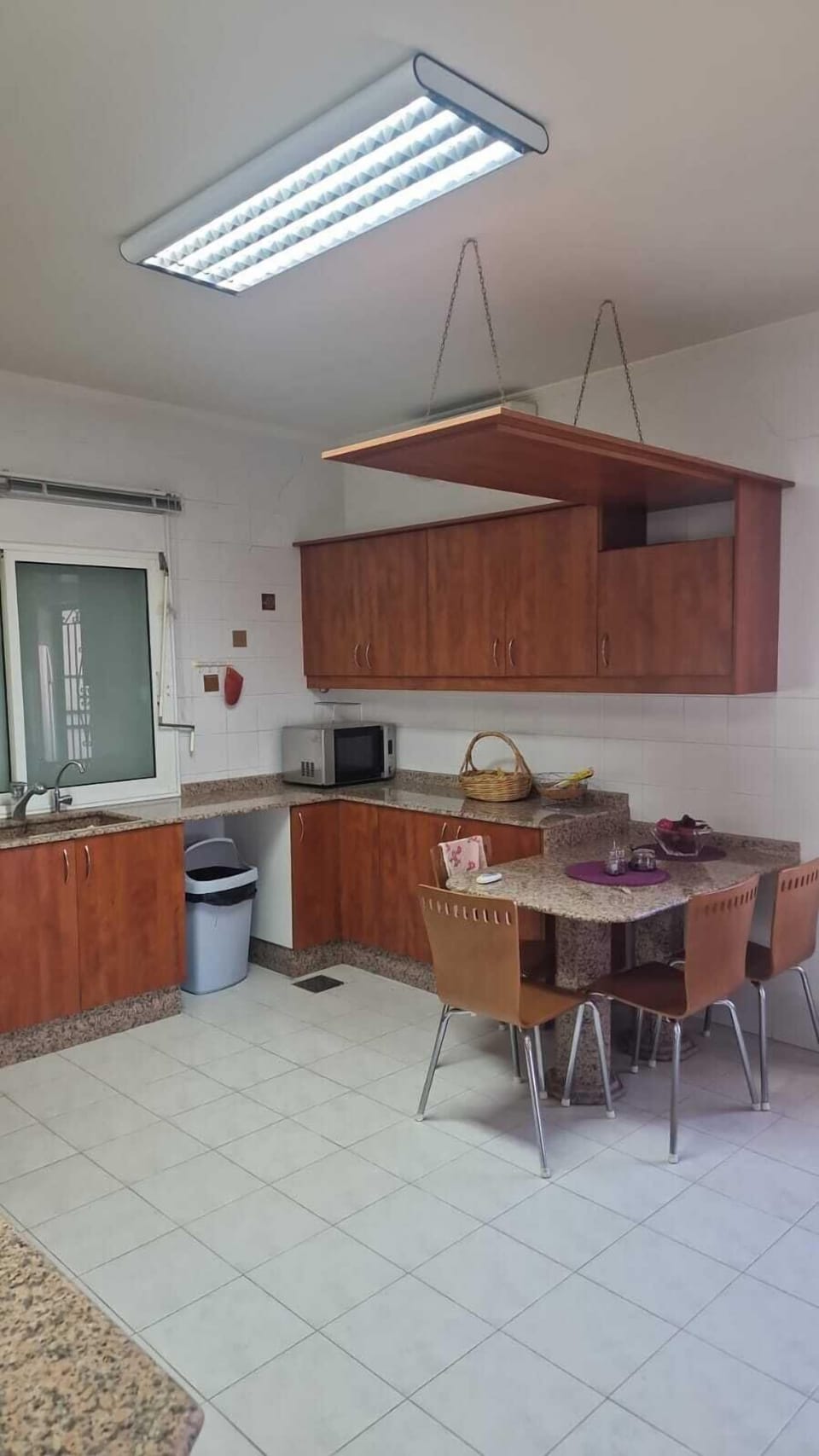 Family Apartment, Sea View | Private kitchen | Electric kettle, highchair