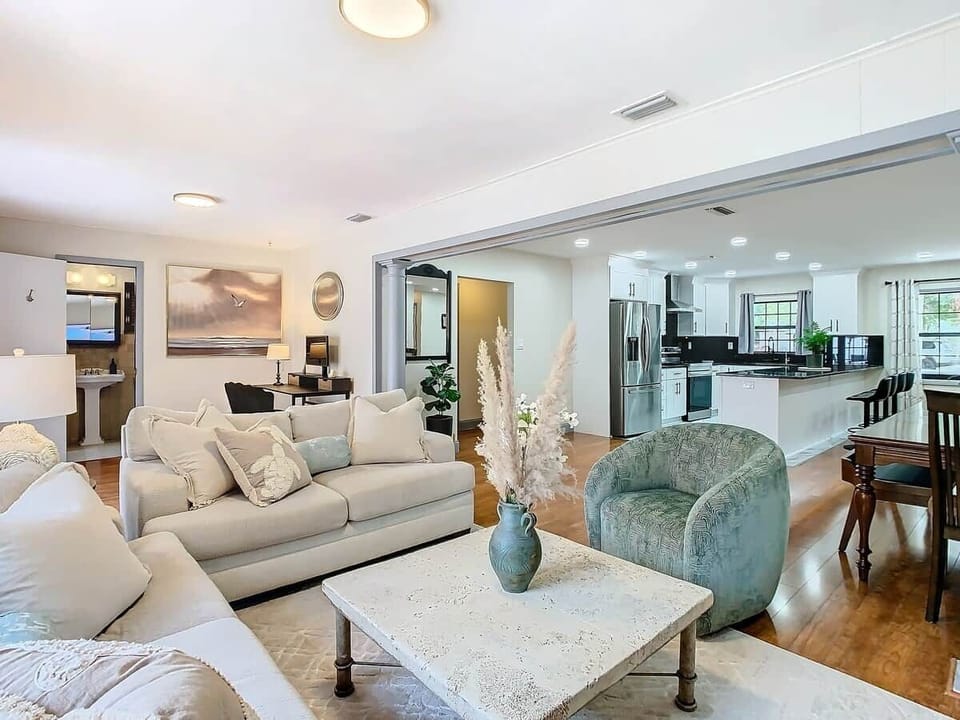 Open living area