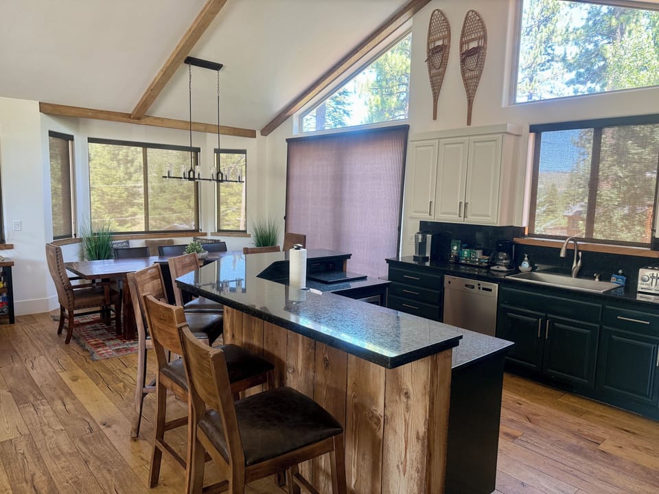 Fully stocked kitchen with everything you need