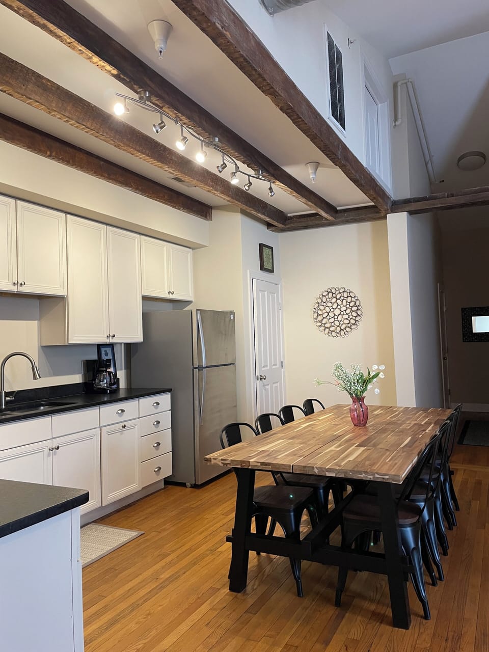 Fully stocked kitchen includes all major appliances