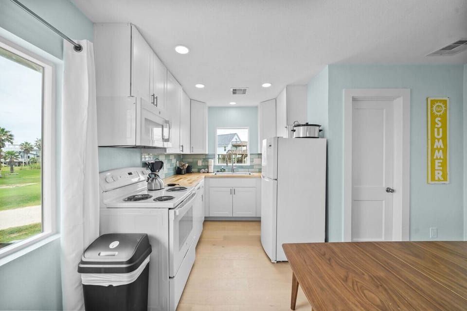 Whip up delicious meals in this charming kitchen