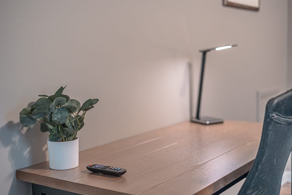 A quiet and organized workspace designed to boost your focus and productivity.