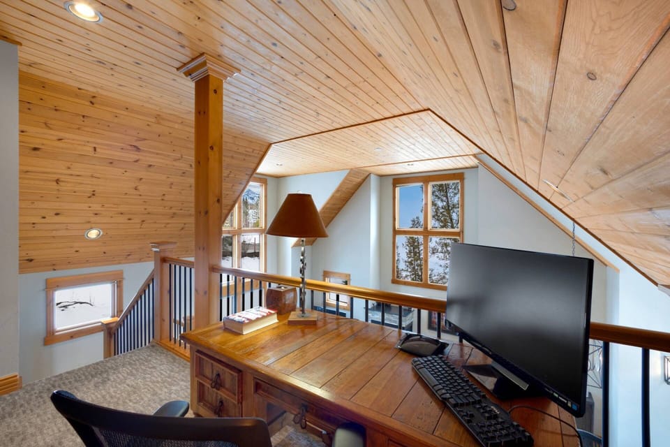 Loft Area with Workspace