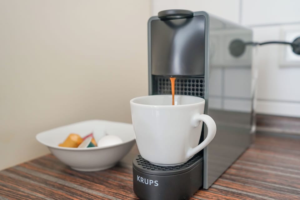 Superior Apartment | Private kitchen | Electric kettle, toaster, highchair