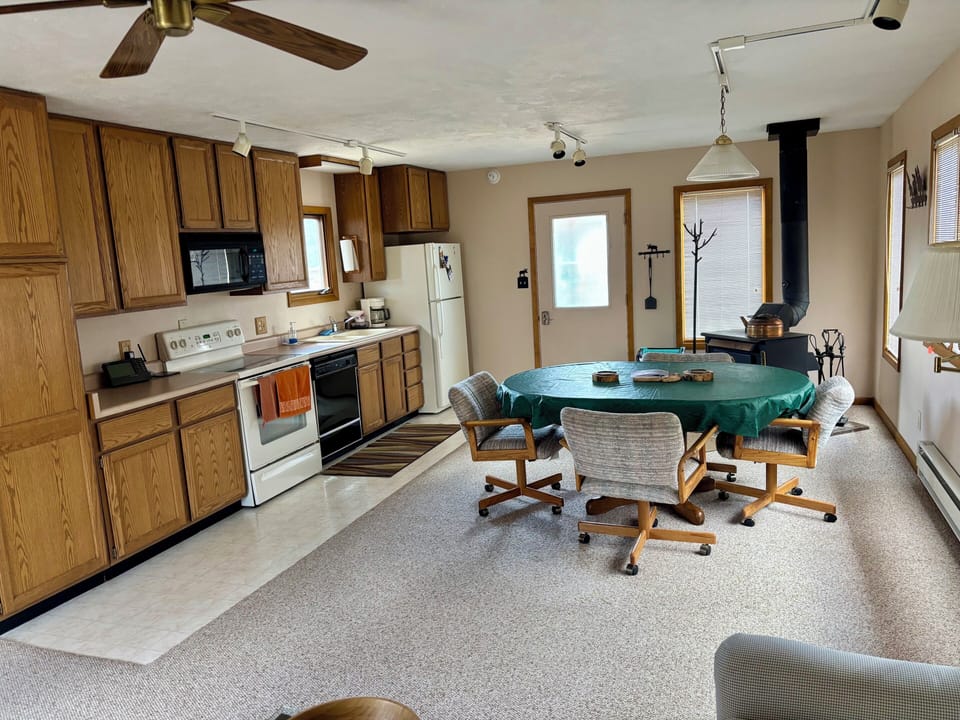 Kitchen and dining room