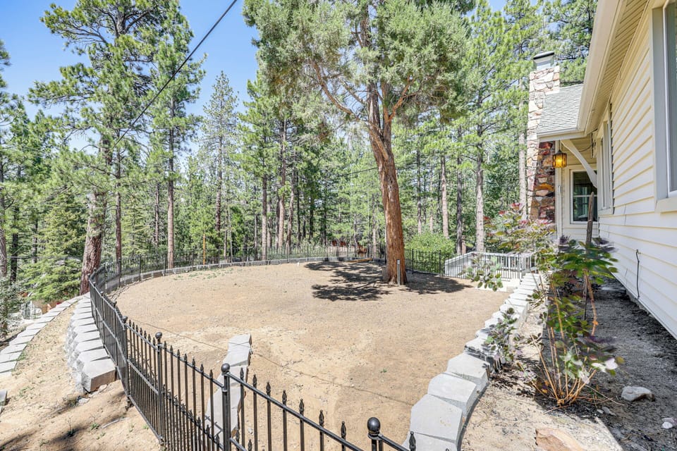 Fenced Front Yard