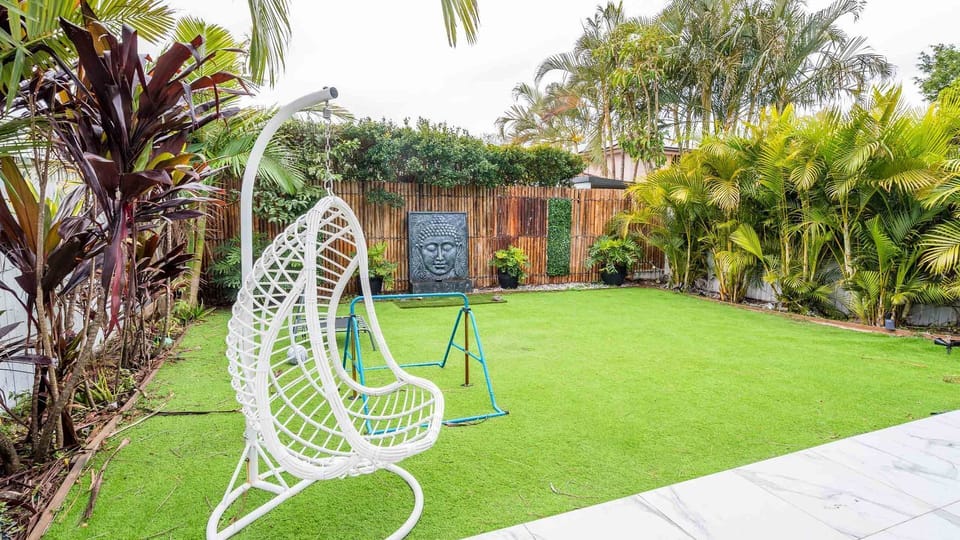 Spacious area for outdoor fun