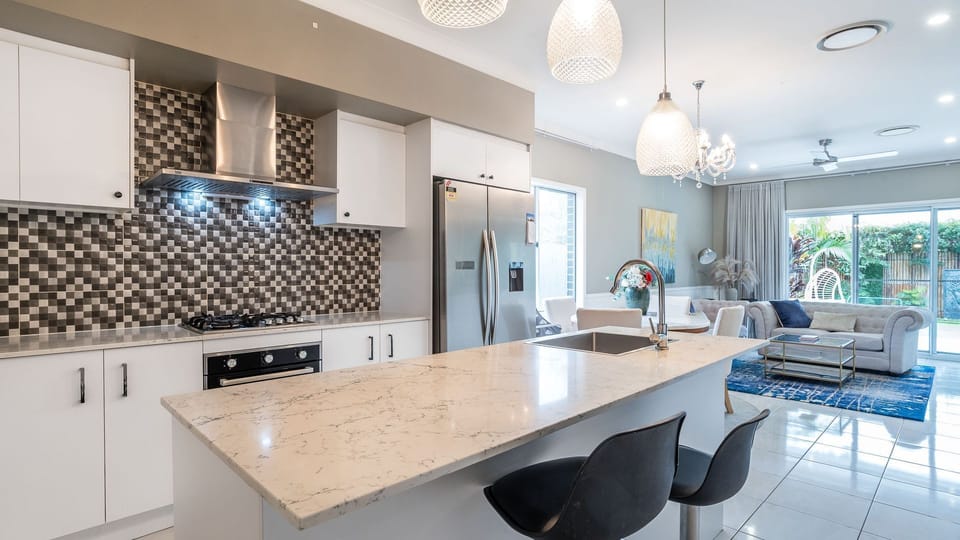 With your own breakfast bar