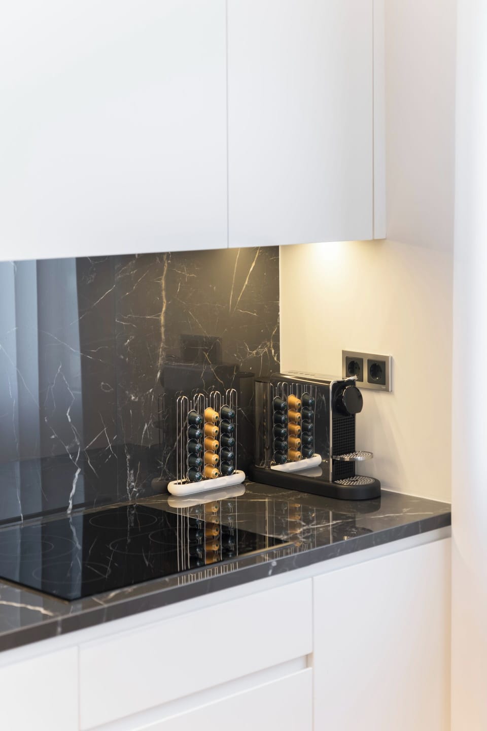 Apartment | Private kitchen | Full-size fridge, microwave, oven, stovetop