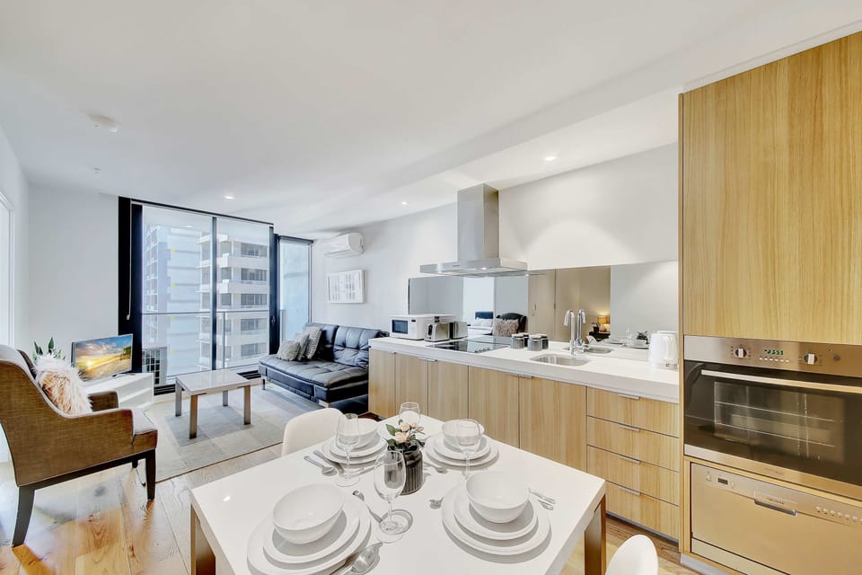 A tastefully furnished interior.