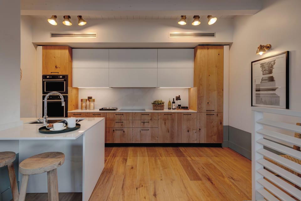 Villa, 3 Bedrooms, Hot Tub, Hill View | Private kitchen | Fridge, microwave, oven, stovetop