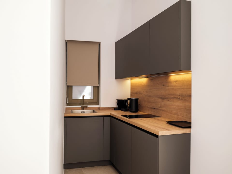 Exclusive Villa, Patio, Partial Sea View | Private kitchen | Highchair