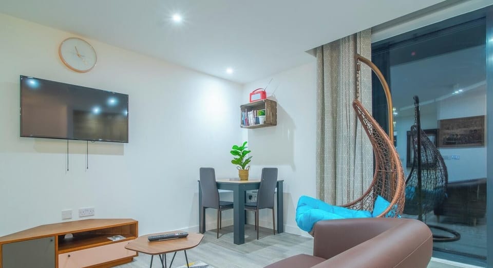 Lounge & Dining at Avo Apartments Short Lets & Serviced Accommodation