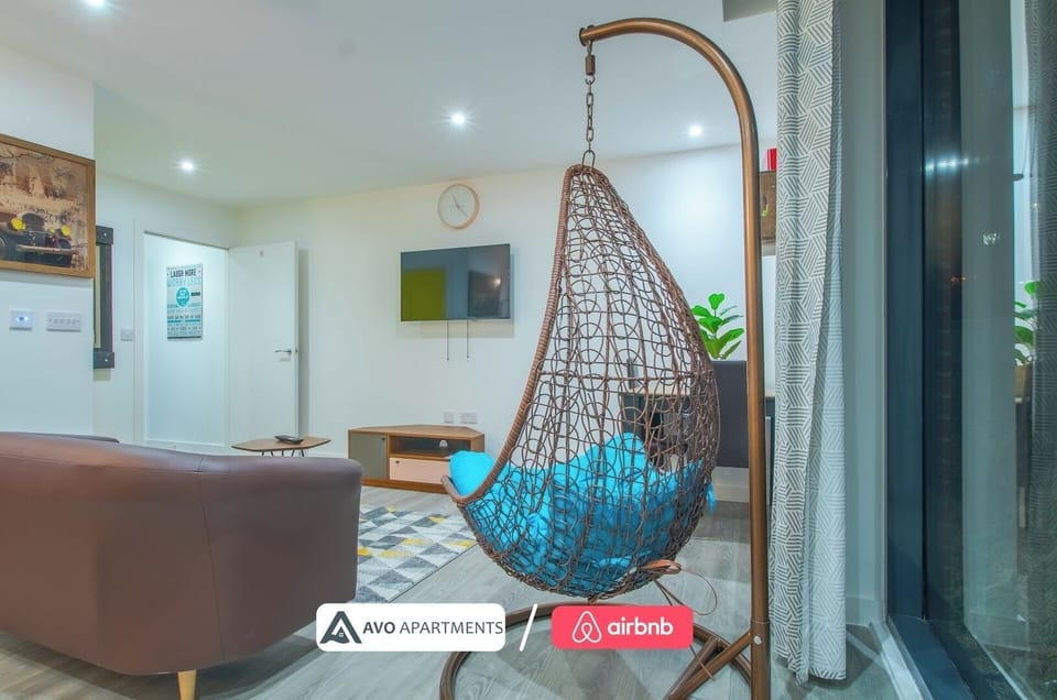 Lounge at Avo Apartments Short Lets & Serviced Accommodation