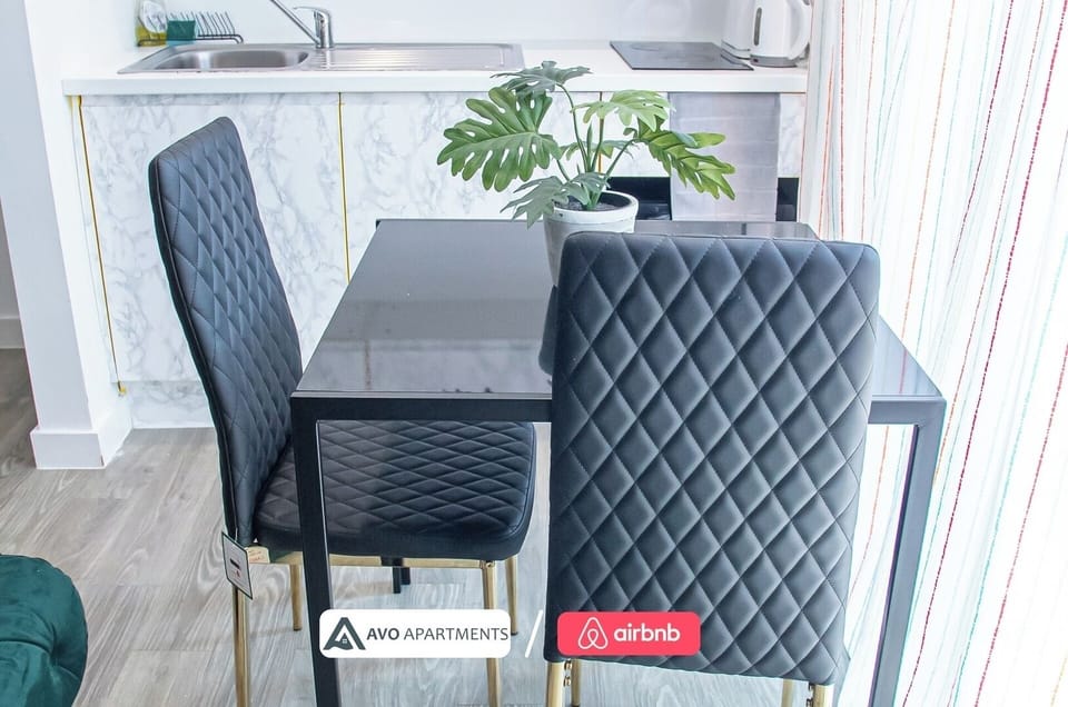 Dining at Avo Apartments Short Lets & Serviced Accommodation