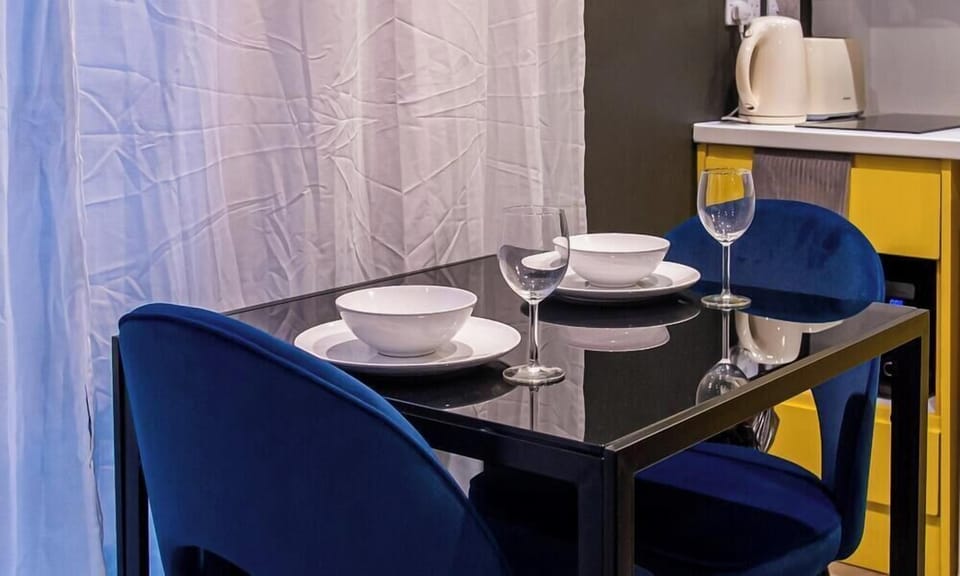 Dining at Avo Apartments Short Lets & Serviced Accommodation
