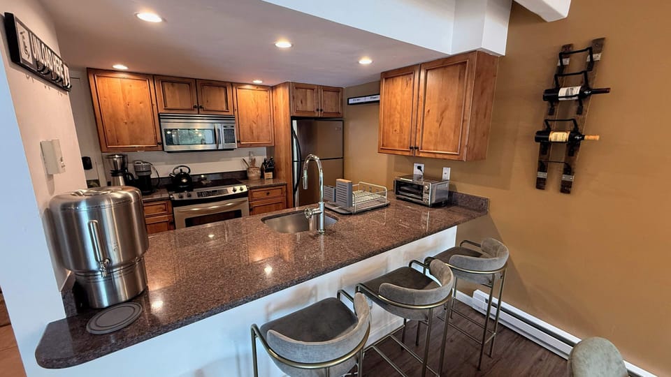 3 Barstools at the Kitchen Counter