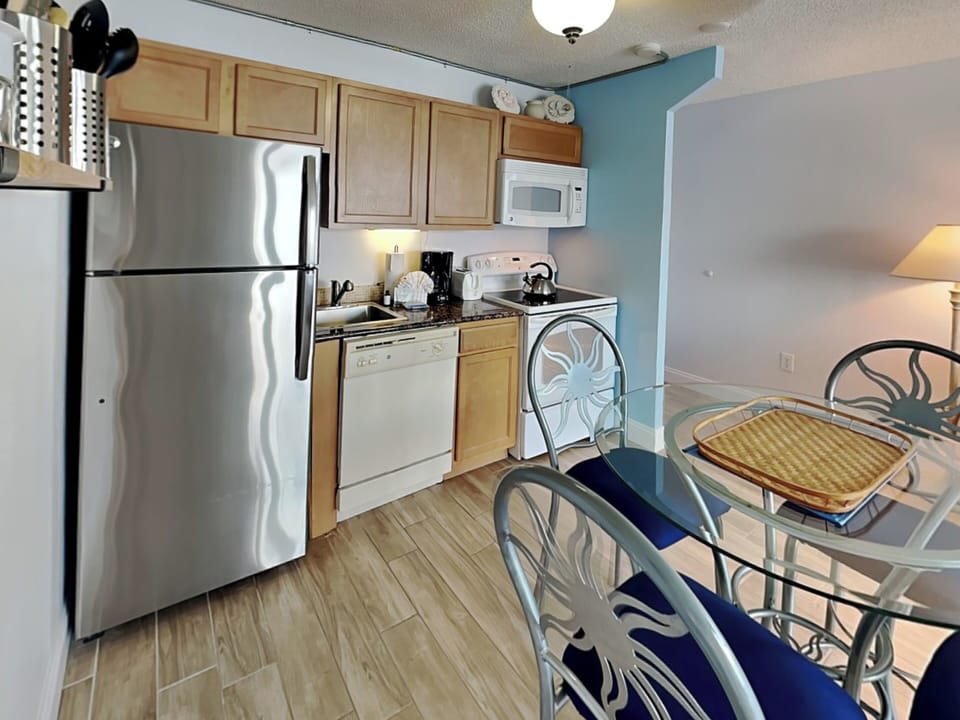 Fully Equipped Kitchen with Ocean Views