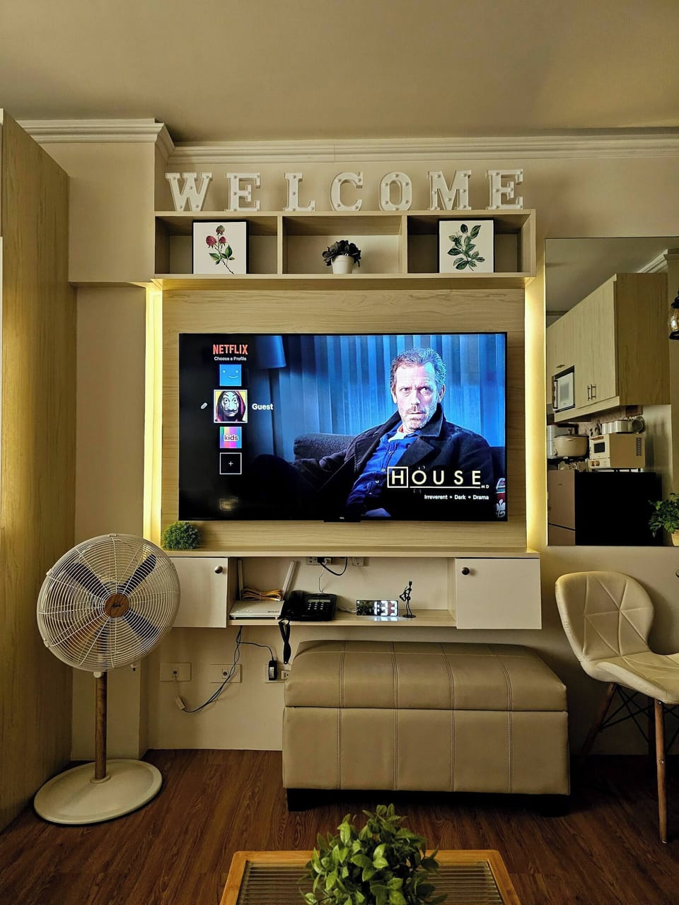 Shared Dormitory, Accessible, Mountain View | Living room