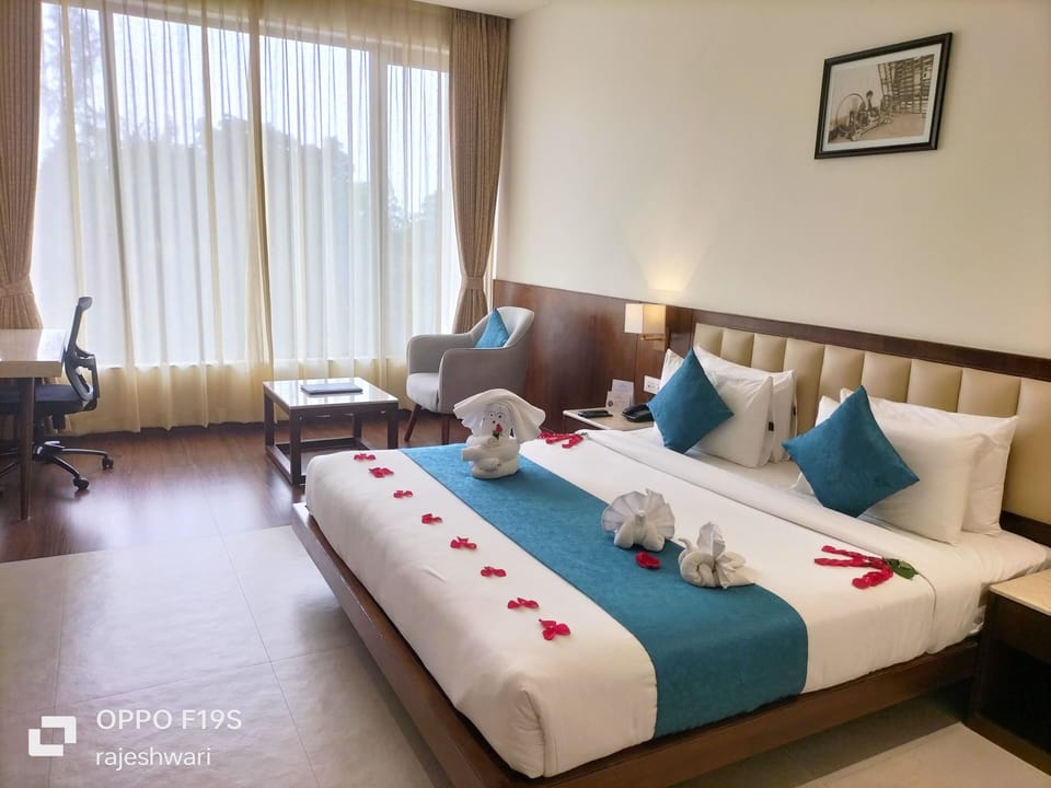 Standard Double or Twin Room, Mountain View | In-room safe, laptop workspace, blackout drapes, iron/ironing board