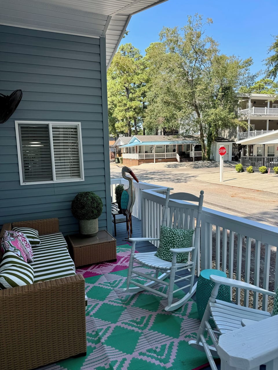 Front porch from front door