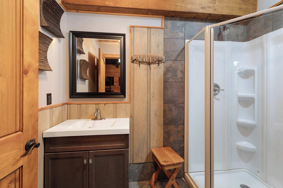 Bathroom attached to bedroom 1