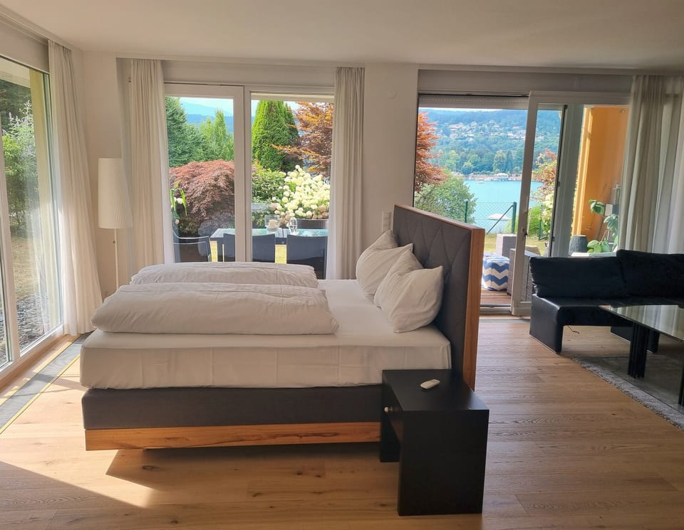 Luxury Apartment | Pillowtop beds, in-room safe, individually decorated