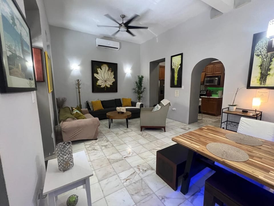 Luxury House, Kitchen, Partial Ocean View | Living area | 55-inch flat-screen TV with cable channels, Netflix, Hulu