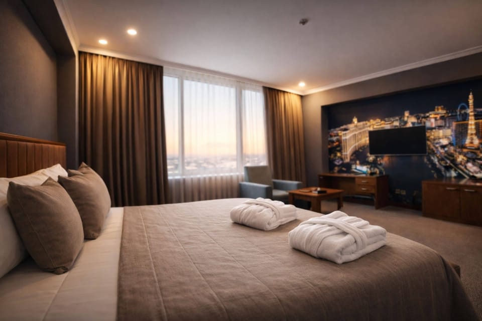 Classic Room | Premium bedding, down comforters, in-room safe, desk