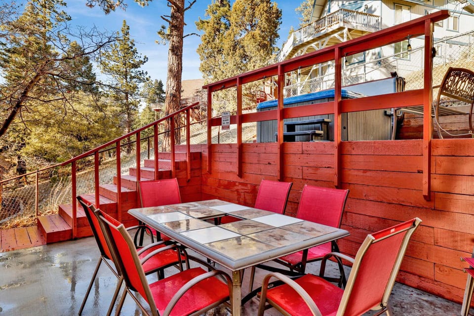 Cabin, Multiple Beds, Pool Access, Mountain View (VC653) | Outdoor dining