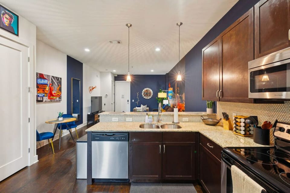 Kitchen including modern appliances and essentials for all your culinary needs