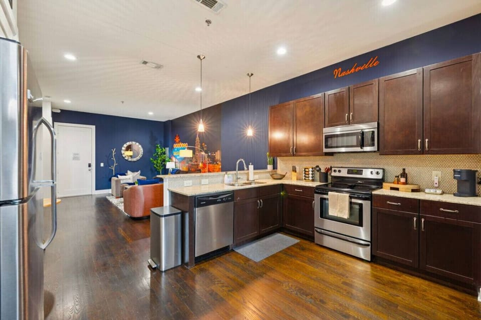 Kitchen including modern appliances and essentials for all your culinary needs