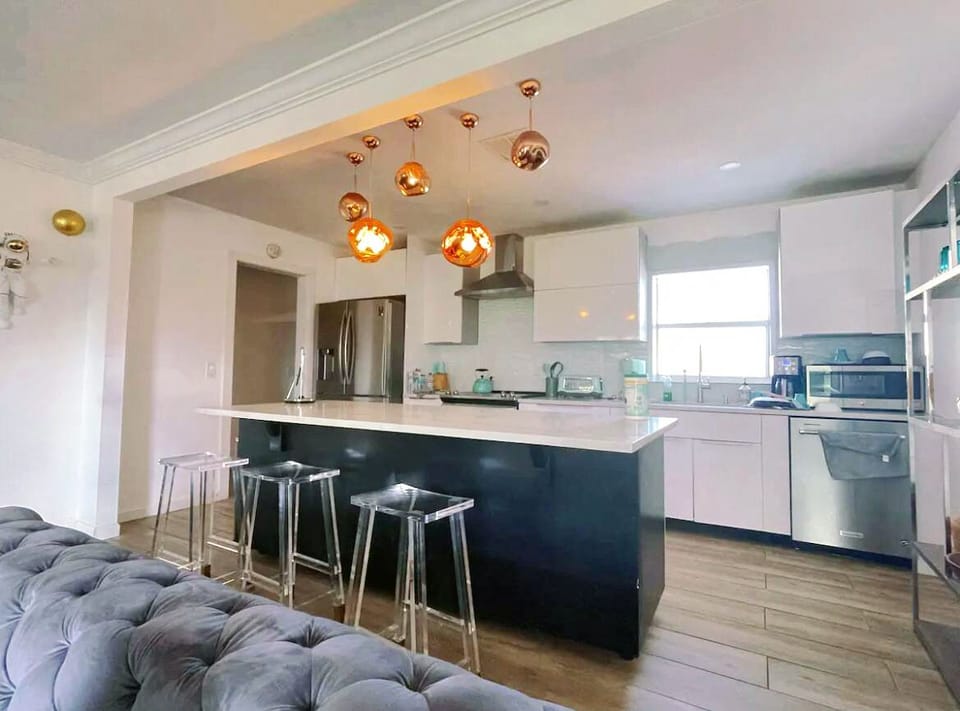 open concept kitchen