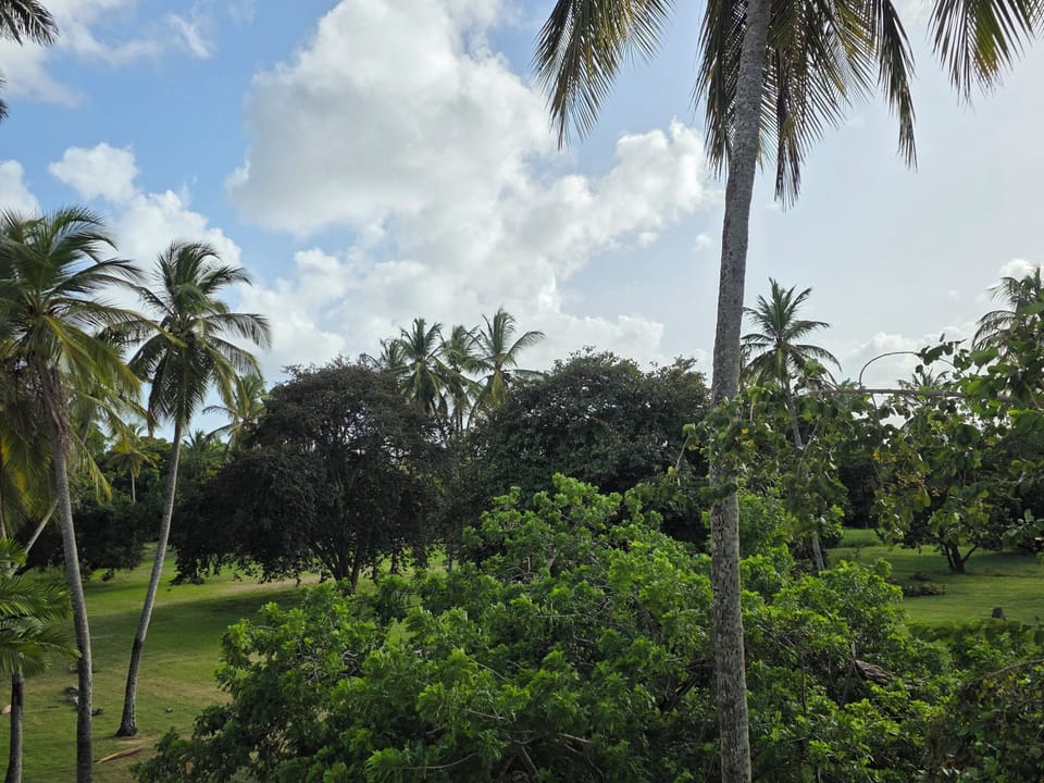 View from master bedroom balcony