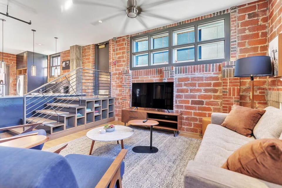 Kick back on the sofa for a cozy movie night.