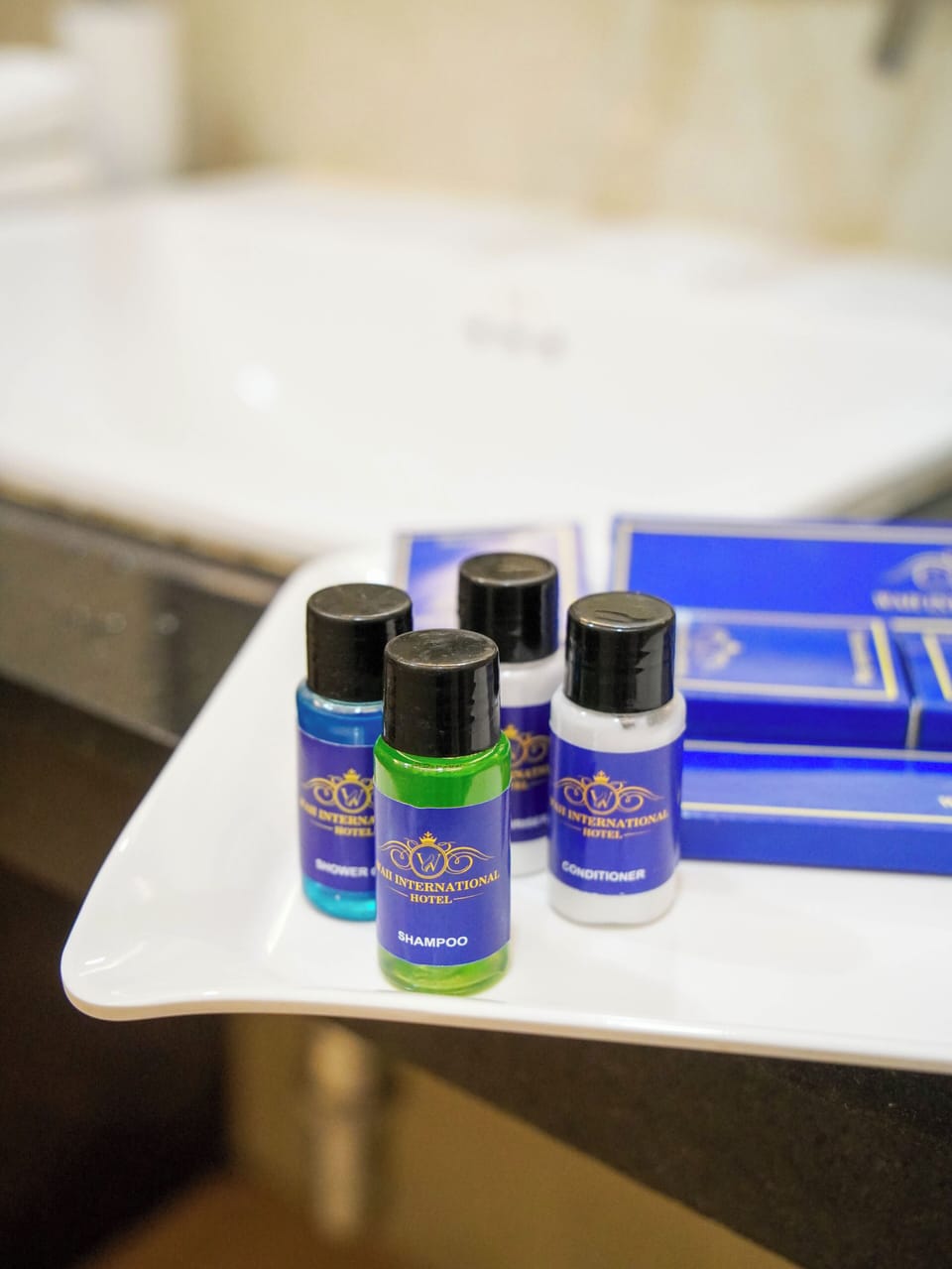 Executive Suite | Bathroom | Shower, hair dryer, slippers, towels