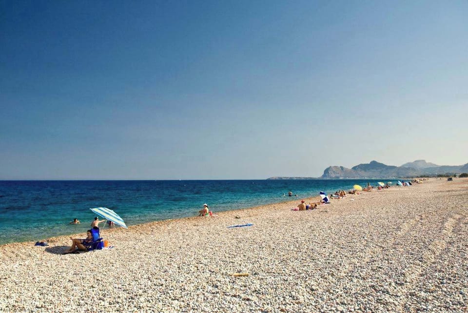 Afantou Beach Just 2km from the Property

