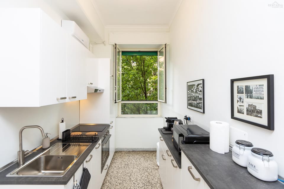 Apartment | Private kitchen | Microwave