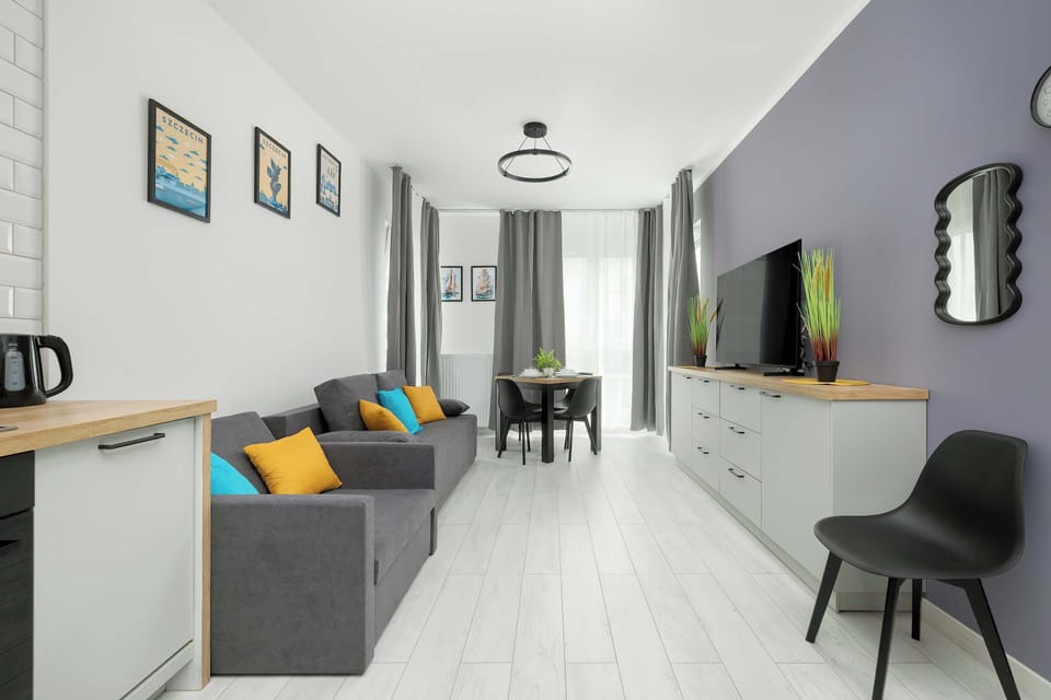 Unwind on the comfortable sofa that can be converted into double bed.