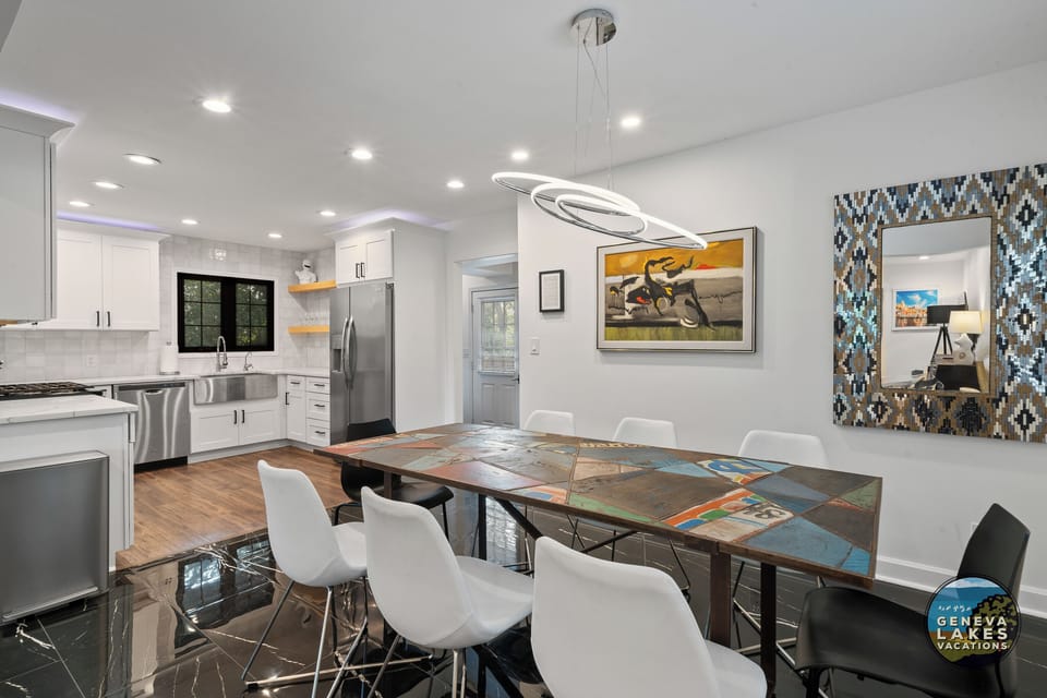 Dining Room & Kitchen Open Concept