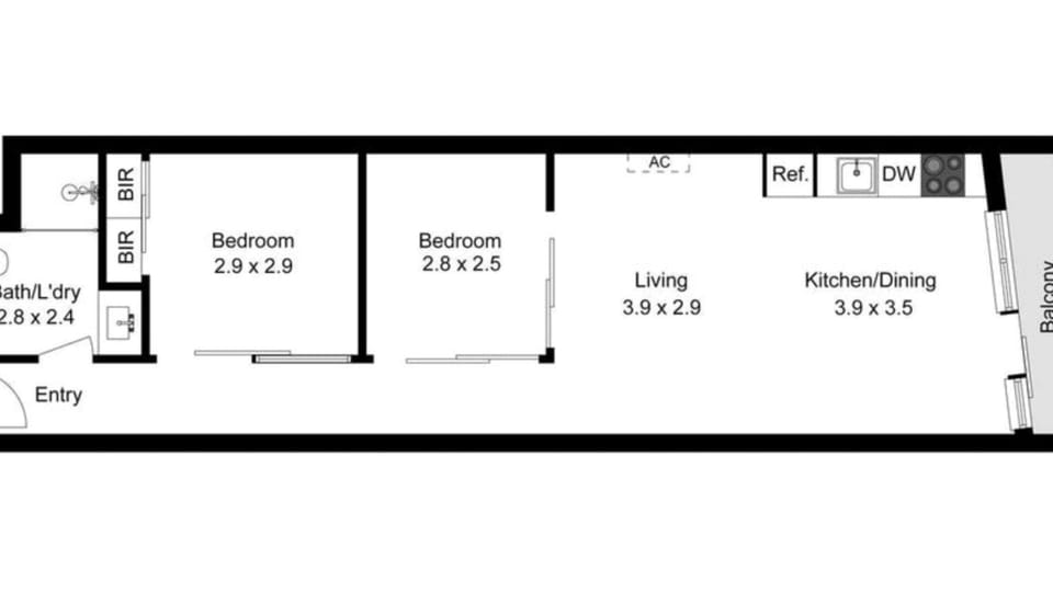 Smartly designed floor plan maximizing space and functionality.