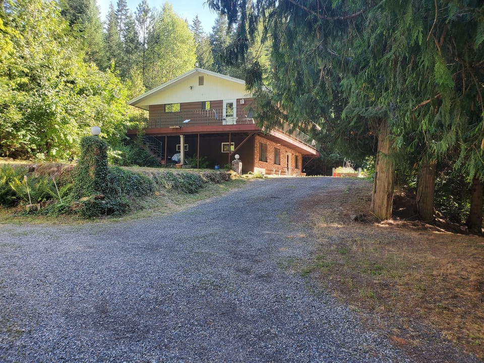 Welcome Home! The Drive Up to your Cabin.