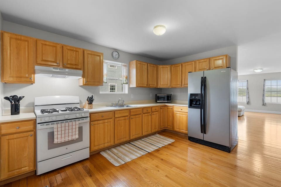 Kitchen Fridge+Stove+Oven+Sink