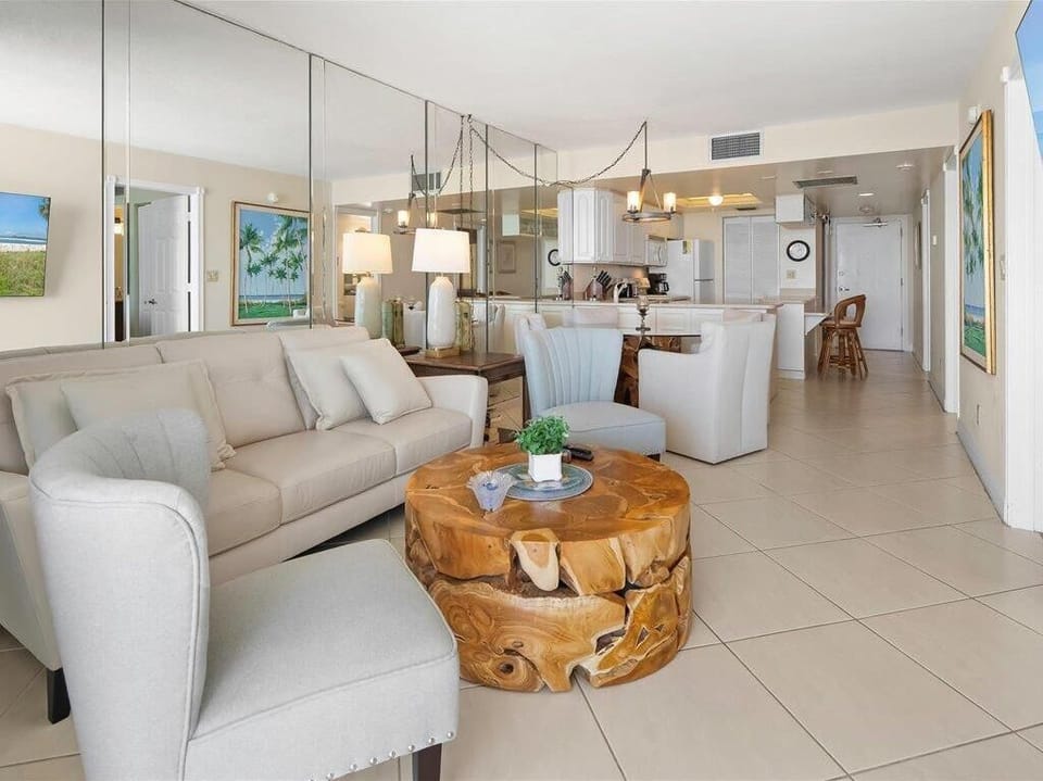 Open Main Living-Dining-Kitchen