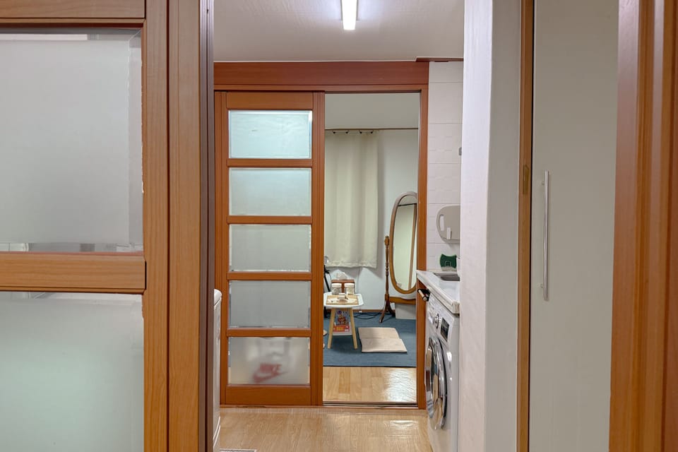 Classic Double Room | Living area | 90-inch Smart TV with cable channels, pay movies, heated floors