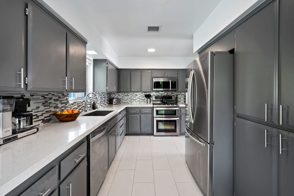 Kitchen | Nova Mae in Palm Springs, California by Luxus Vacation Properties