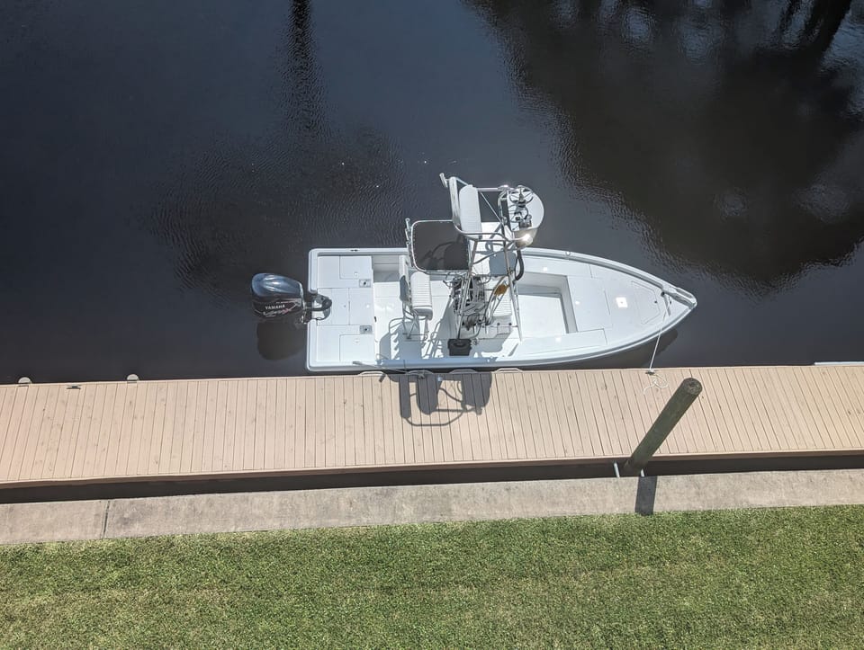 Boat Slip From Balcony