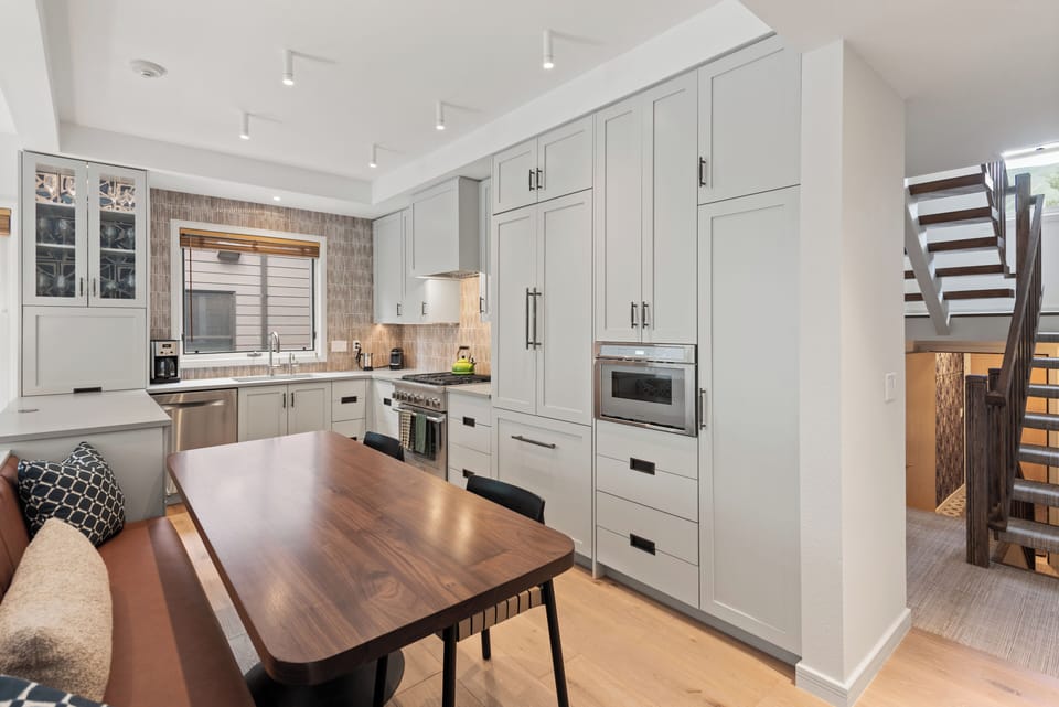Kitchen and Dining Area