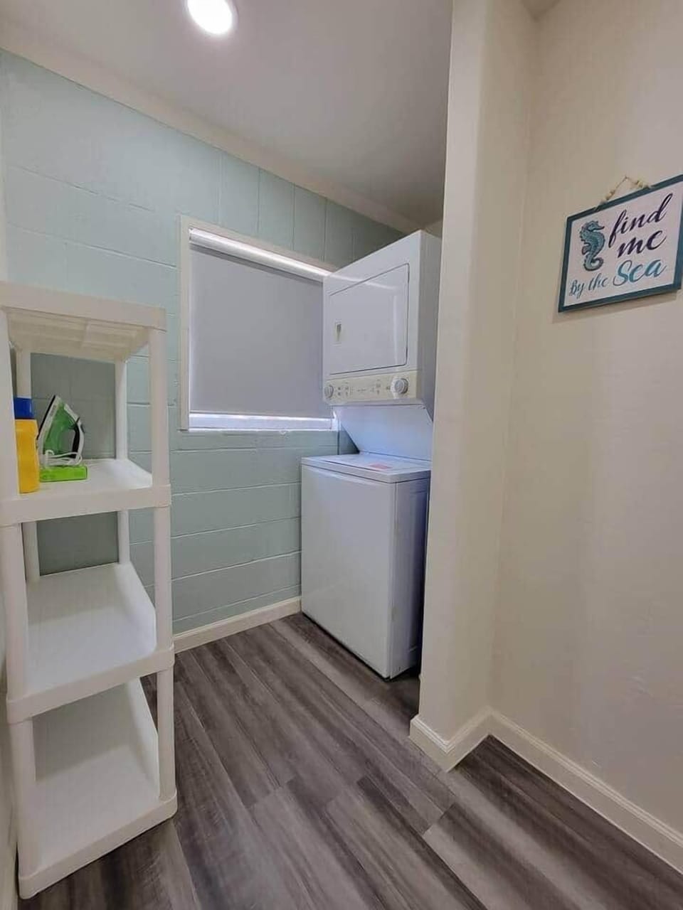 Large Laundry and extra storage space.